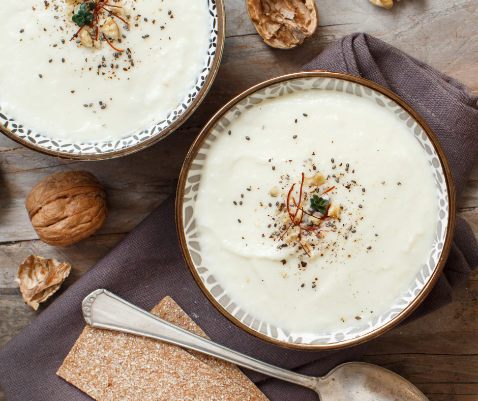 Copycat Ina Garten's Cauliflower Soup