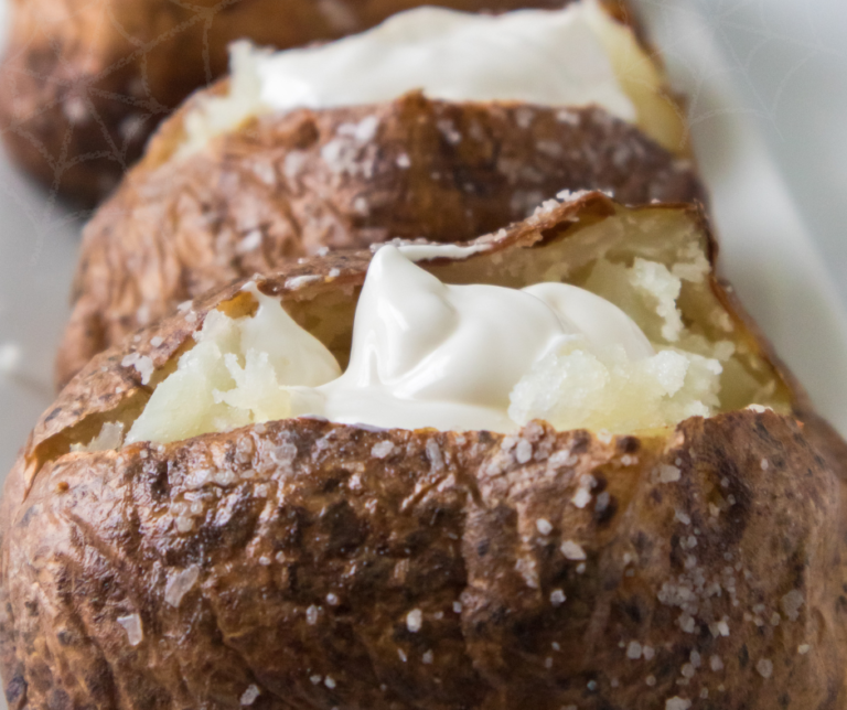 Ninja Foodi Baked Potatoes