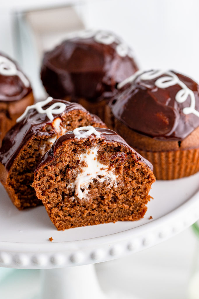 Hostess Cupcakes on Plate