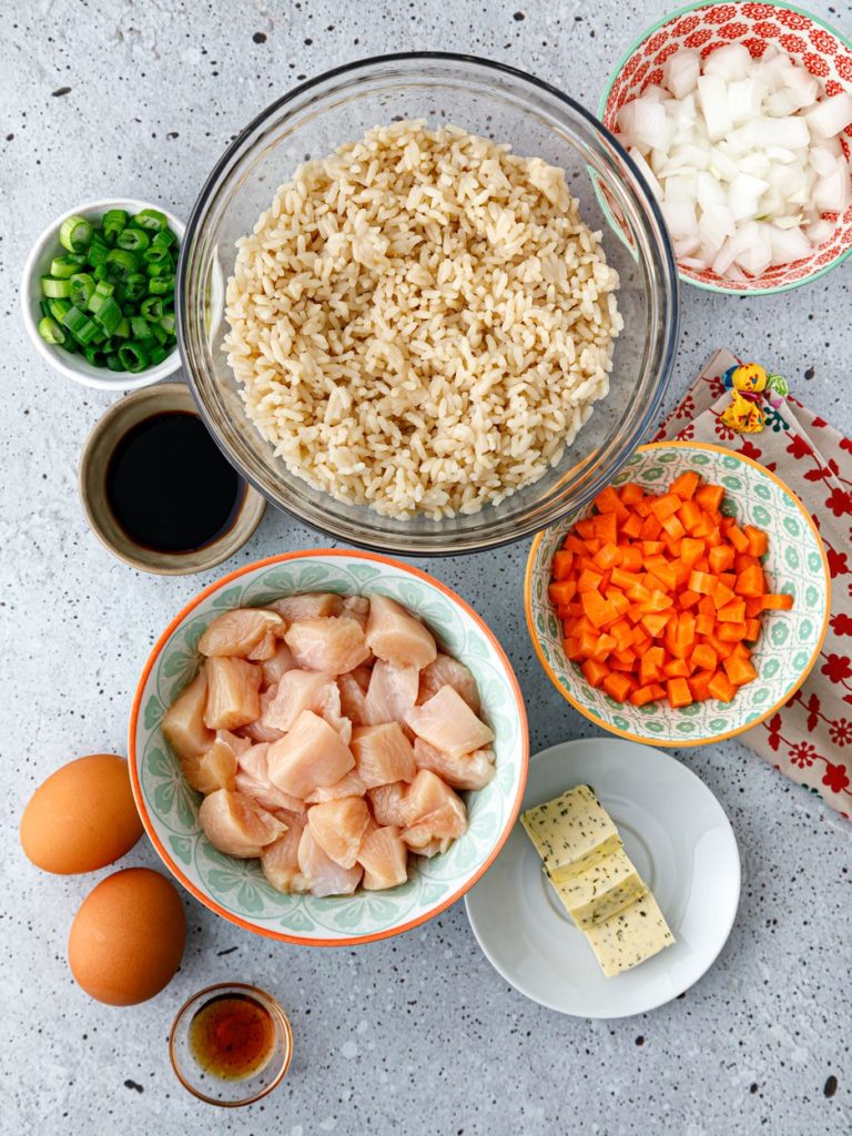 Ingredients Needed for Hibachi Fried Rice